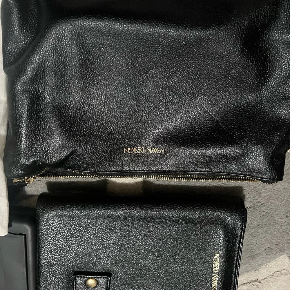 Fawn Design The Changing Clutch - Black